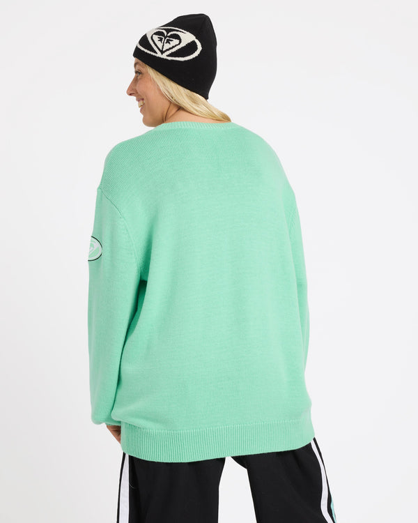 SURF90 CREW NECK KNITTED SWEATER