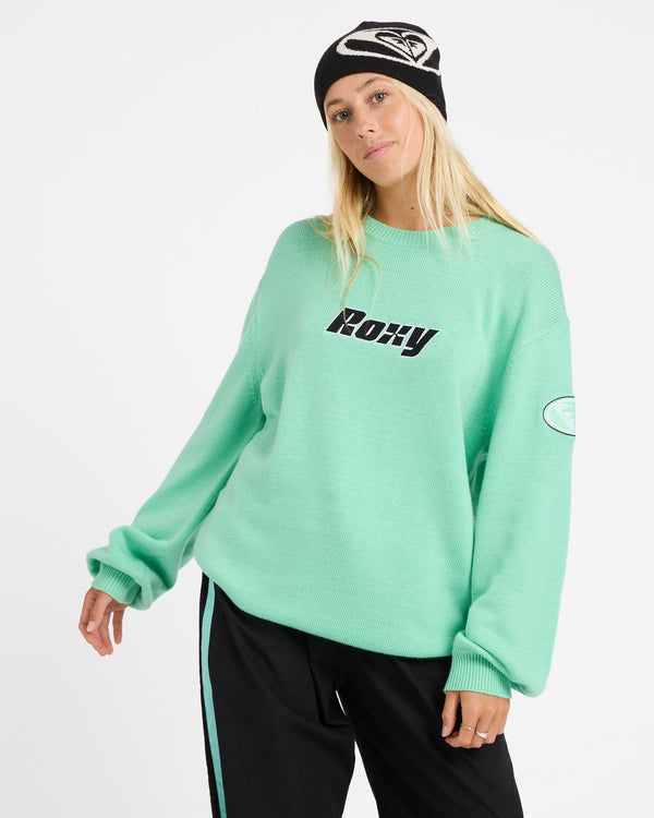 SURF90 CREW NECK KNITTED SWEATER
