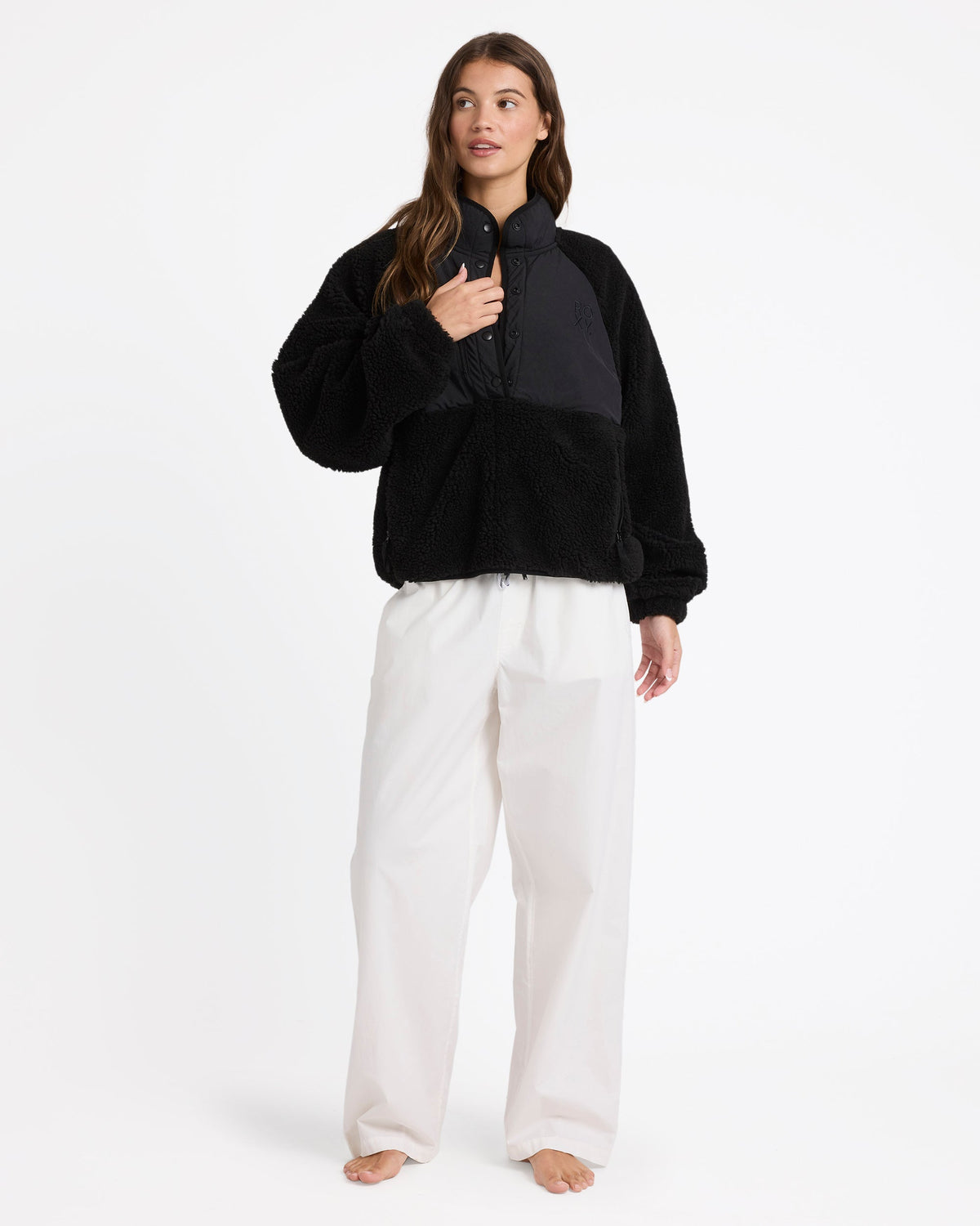 TILL DAWN FLEECE PULLOVER JACKET