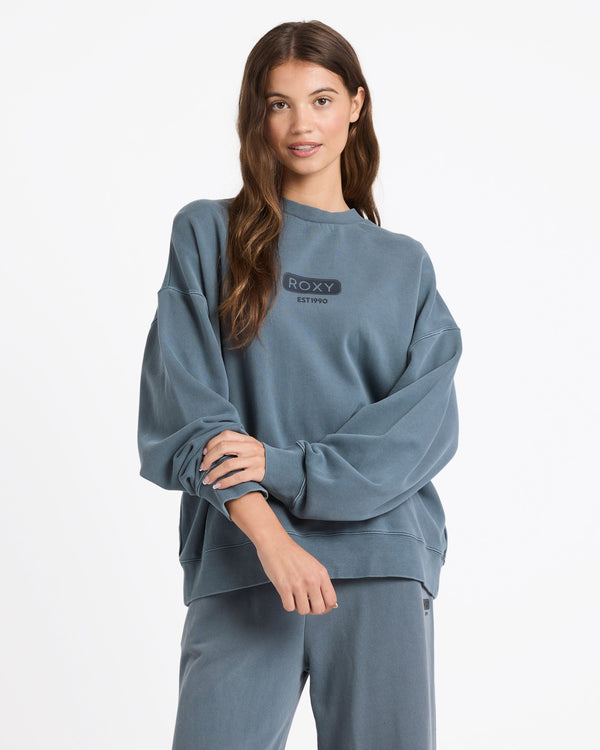 HEADING OUT CREW NECK JUMPER