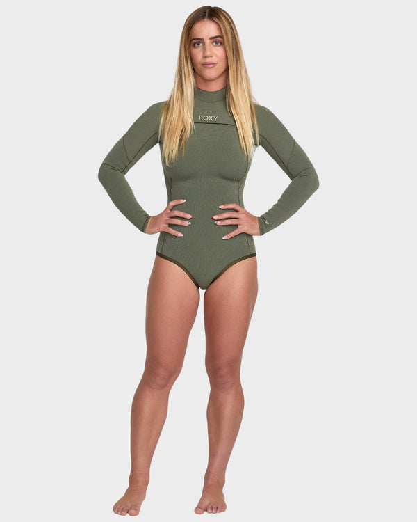 WOMENS ELITE XTRA STRETCH 1.5MM LONG SLEEVE SPRINGSUIT