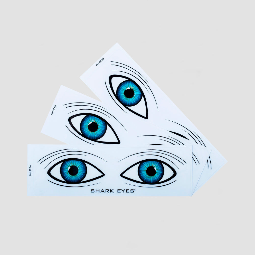 SHARKEYES SHARK DETERRANT DECAL-MEDIUM