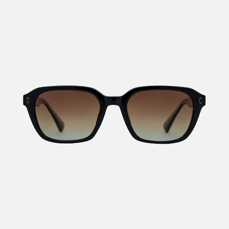 DEL RAY GLOSS BLACK SUNGLASSES