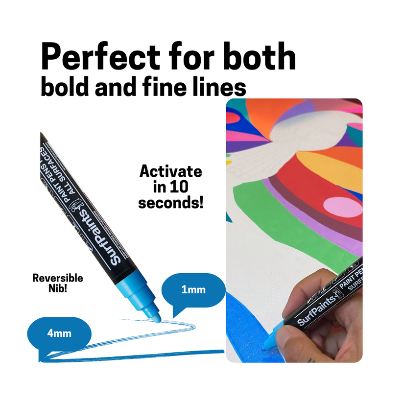 SURFPAINTS - FLURO 8 PACK