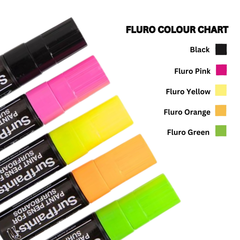 SURFPAINTS - FLURO 8 PACK