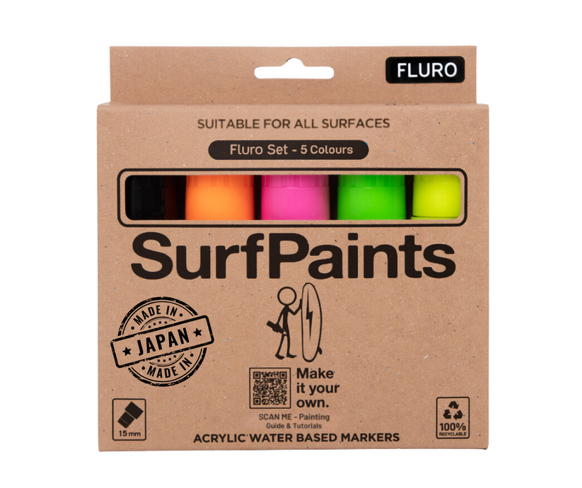 SURFPAINTS - FLURO 8 PACK