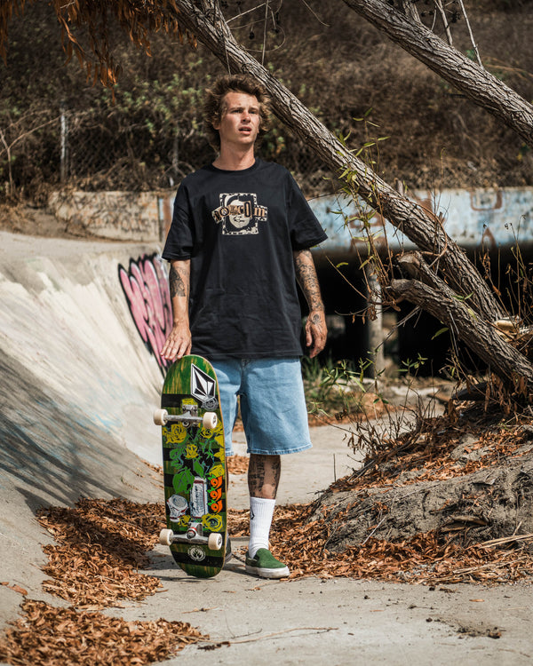 BILLOW DENIM SHORT 22