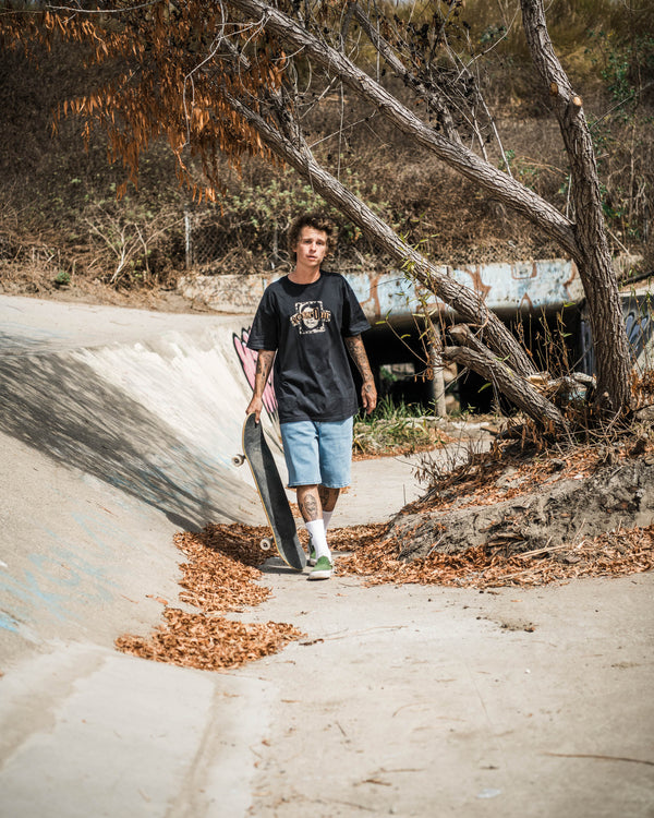 BILLOW DENIM SHORT 22