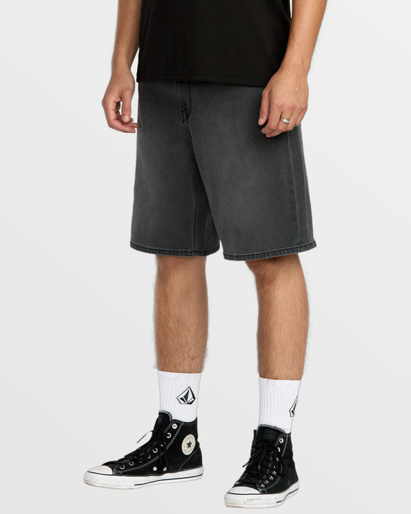 BILLOW DENIM SHORT 22