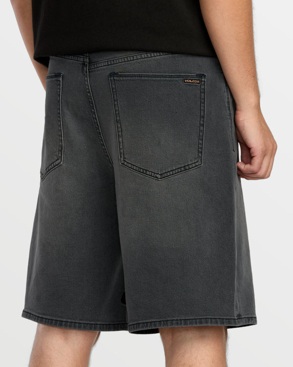 BILLOW DENIM SHORT 22