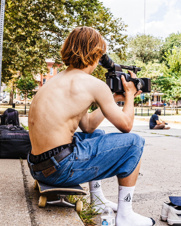 BILLOW DENIM SHORT 22