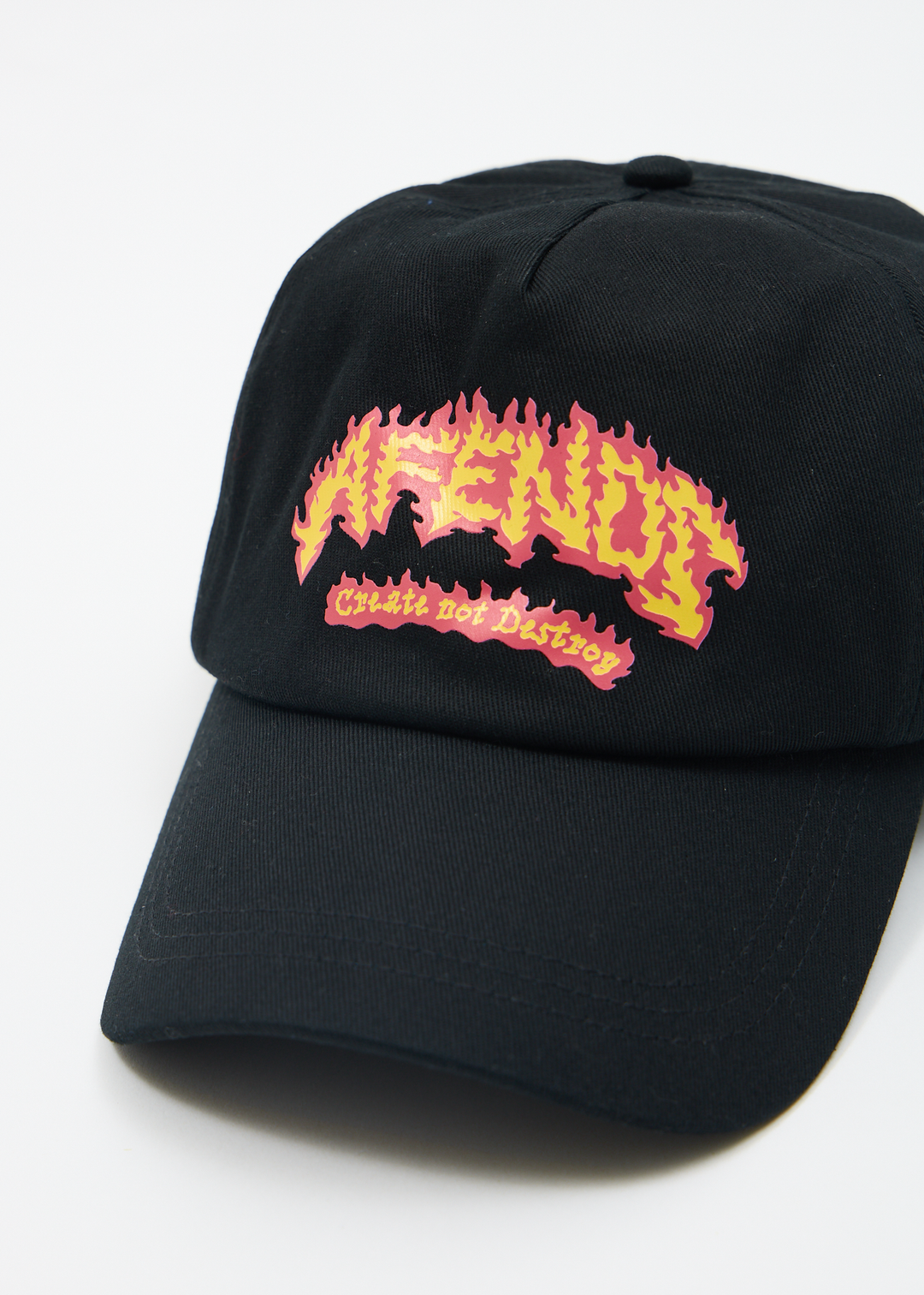 FLAME ON FIVE PANEL CAP