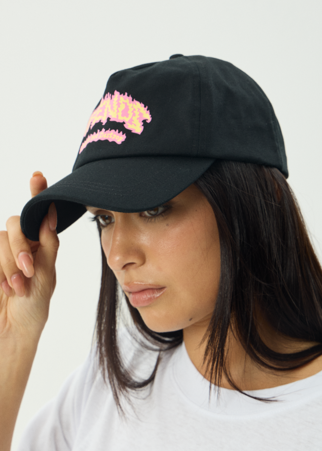 FLAME ON FIVE PANEL CAP