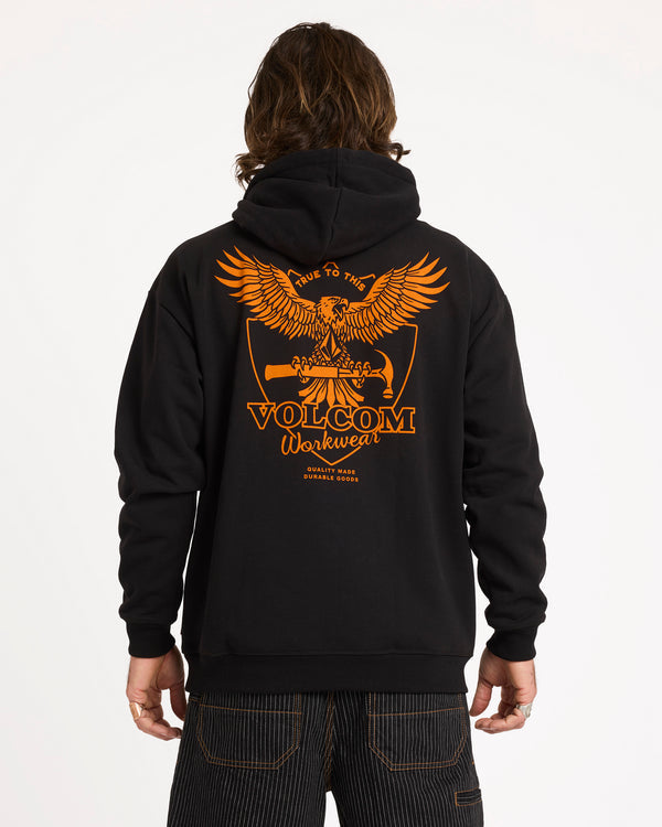 HAMMERED WORKWEAR PULLOVER HOODIE
