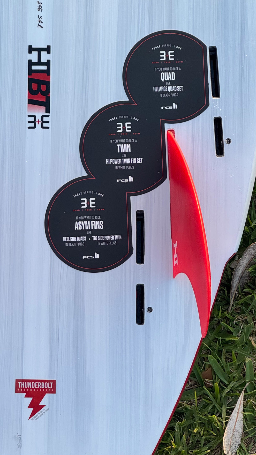 HIBT 3+3 THUNDERBOLT RED – Slimes Newcastle
