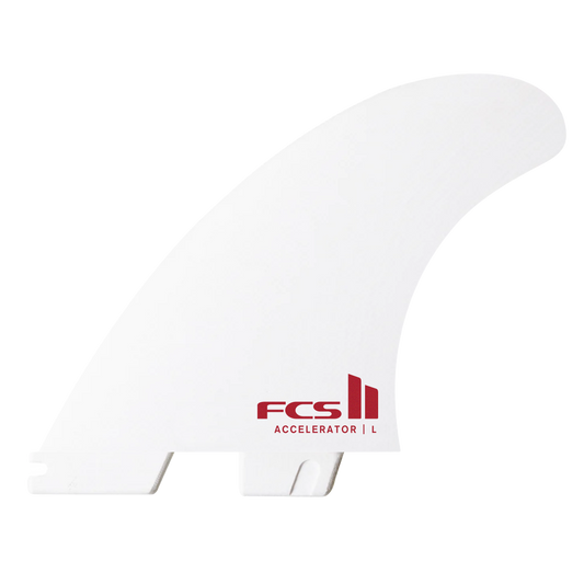 ACCELERATOR PC WHITE EDITION TRI FIN SET