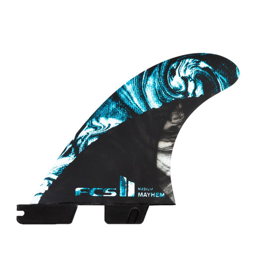 FCS II MATT BIOLOS PC CARBON MEDIUM TRI FIN SET