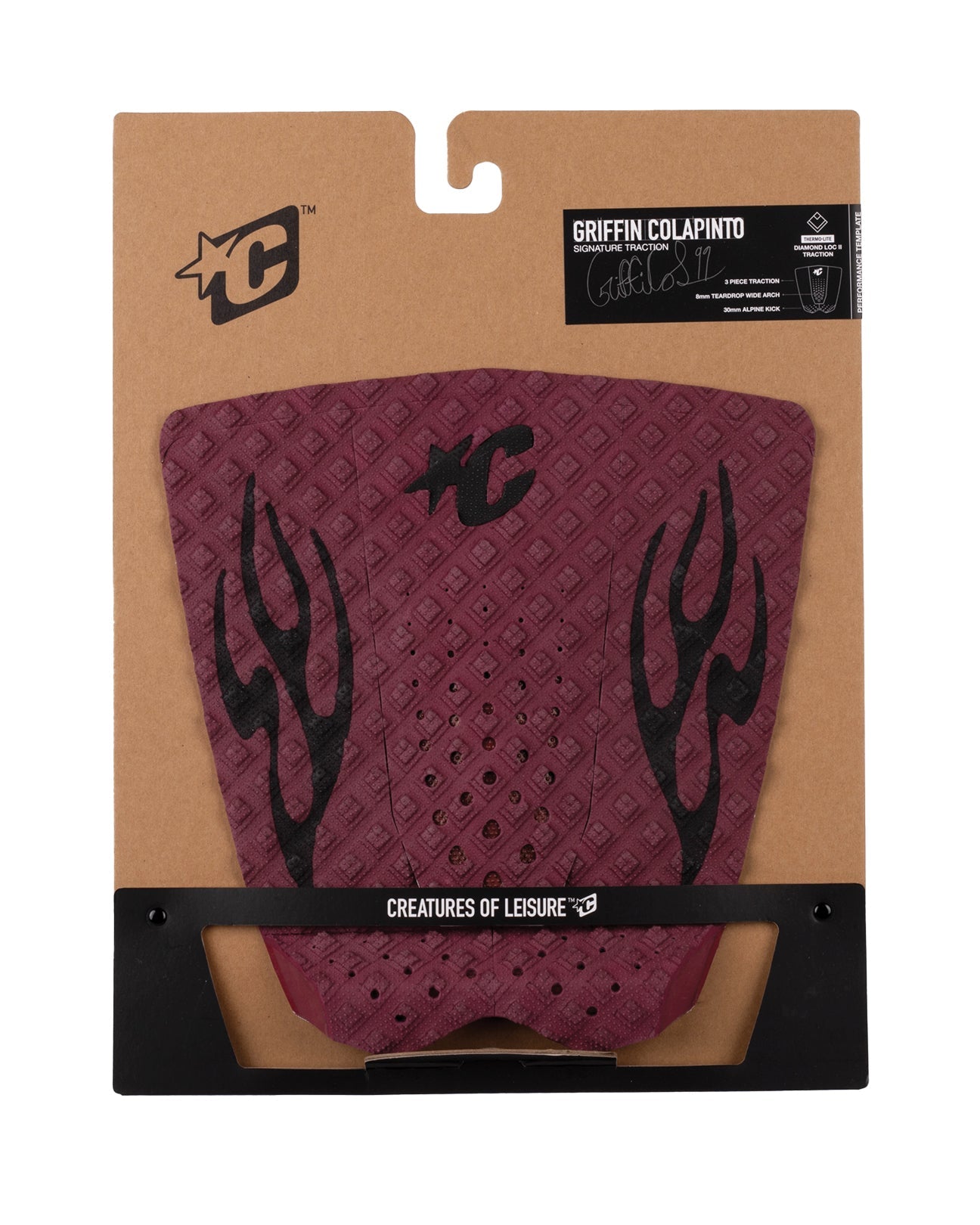 GRIFFIN COLAPINTO LITE SIGNATURE ECOPURE TRACTION PAD - ART SERIES
