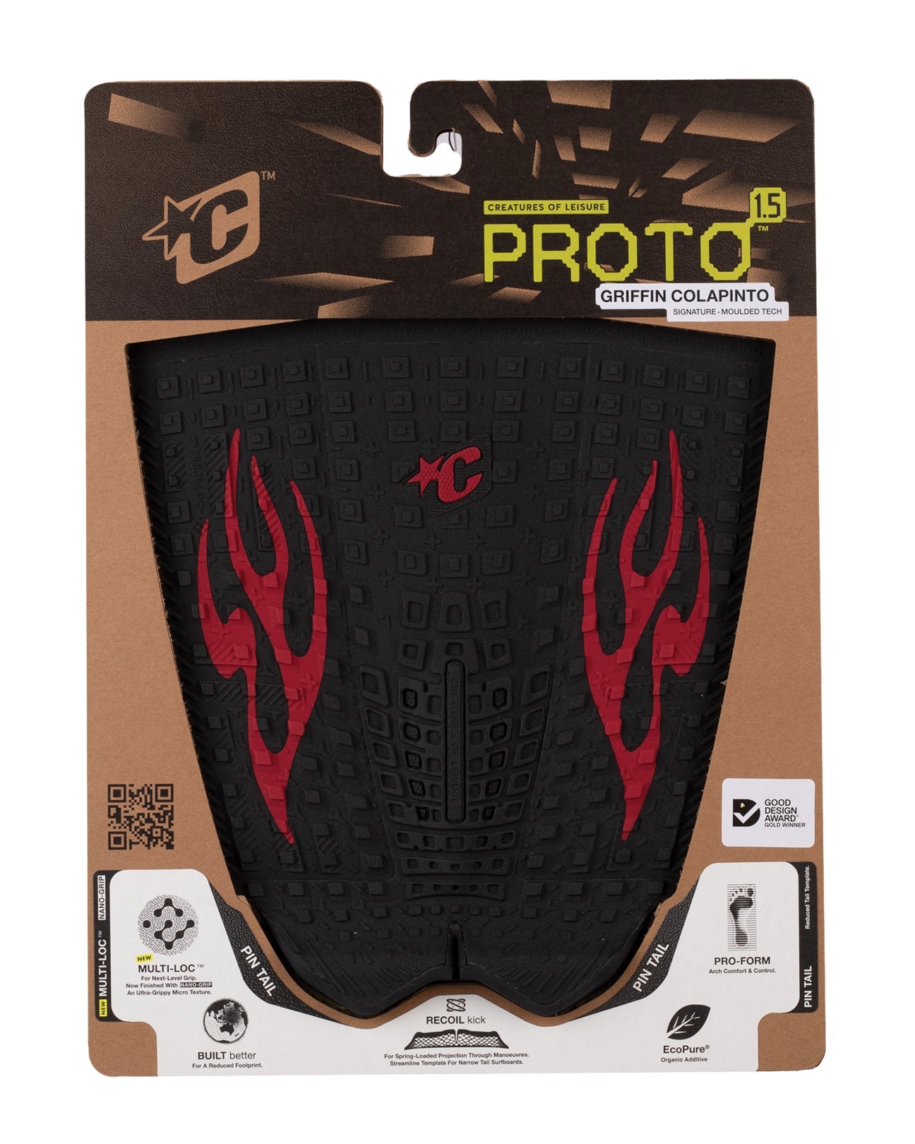 PROTO 1.5 PIN TAIL GRIFFIN COLAPINTO SIGNATURE TRACTION PAD