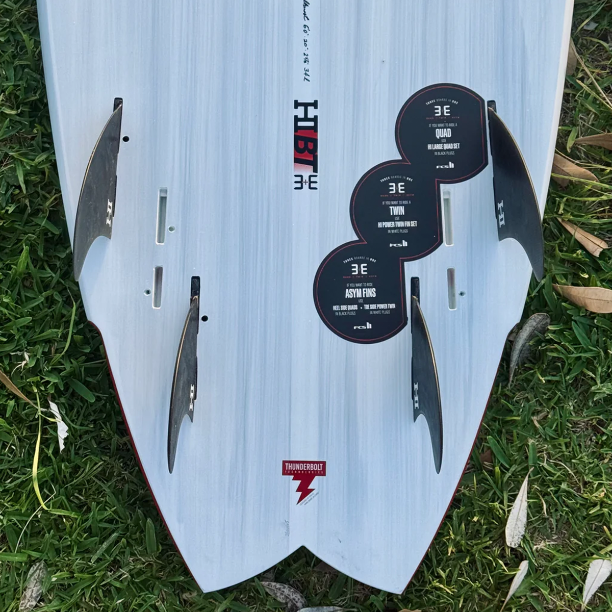 FCS II HARLEY INGLEBY HIBT PG LARGE QUAD SET FINS