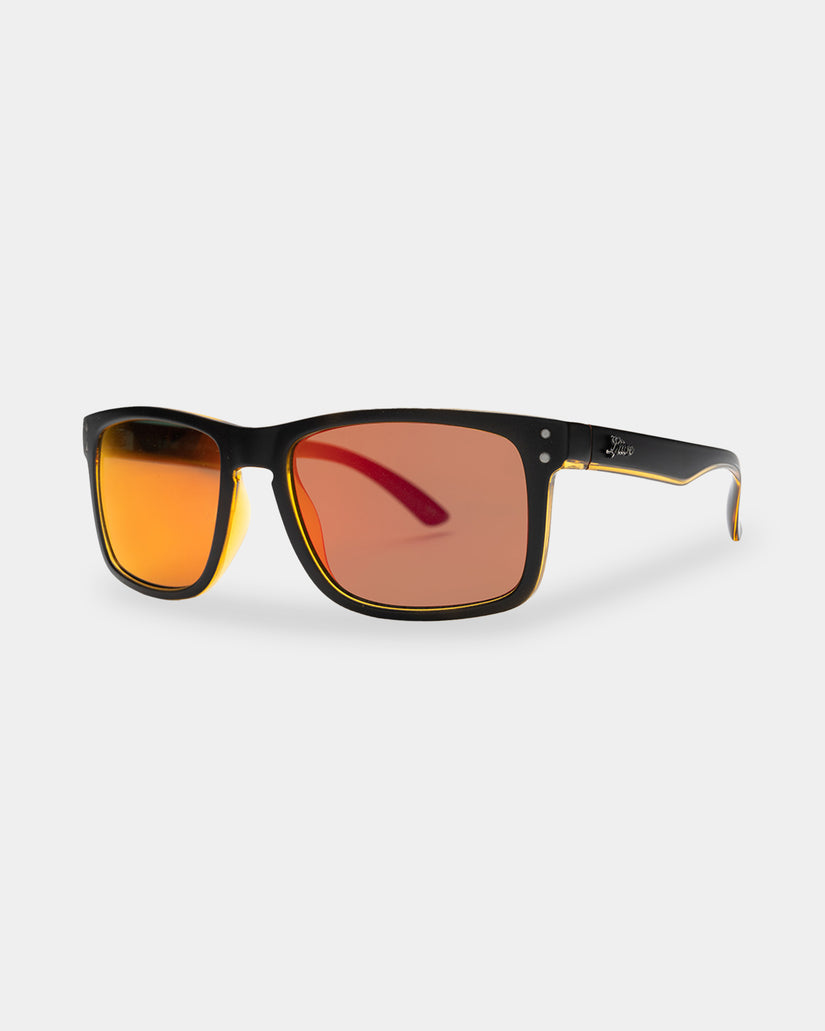 CHEAP THRILL-ORANGE MIRROR SUNGLASSES