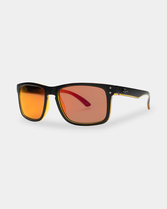 CHEAP THRILL-ORANGE MIRROR SUNGLASSES