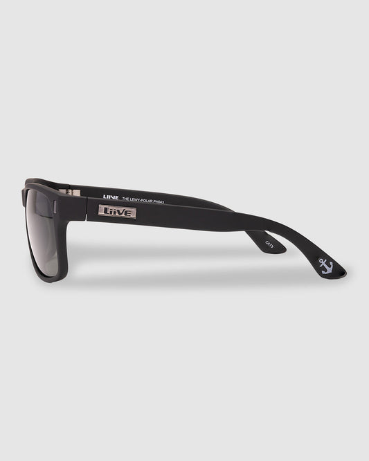 THE LEWY POLARISED SUNGLASSES-MATT BLACK