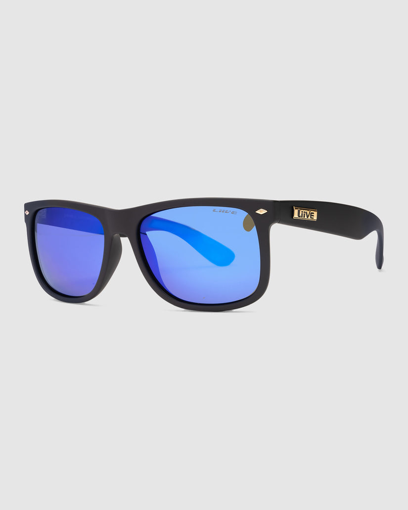 EL CAPITAN BLUE MIRROR POLARISED SUNGLASSES