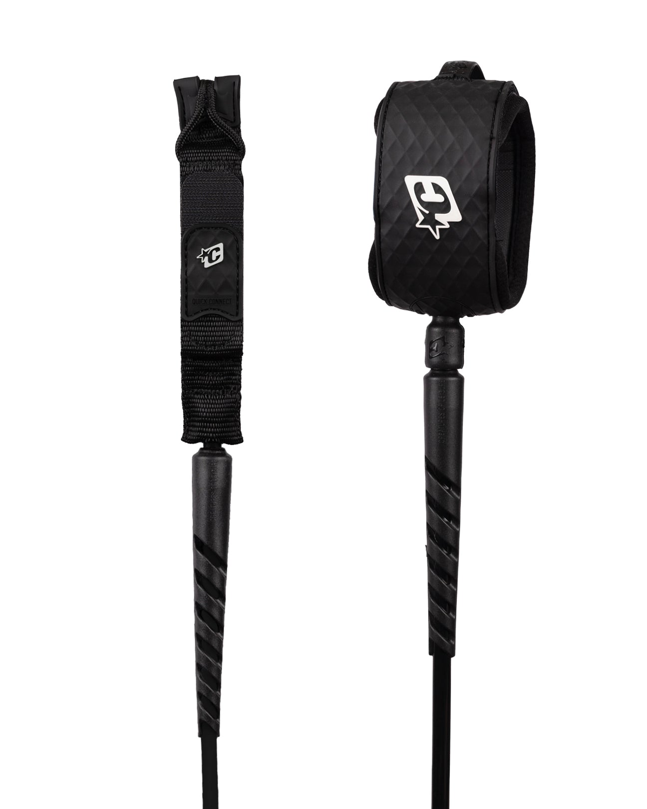 RELIANCE 2.0 LONGBOARD STANDARD DUTY 9FT SURF LEASH - SLIM ANKLE