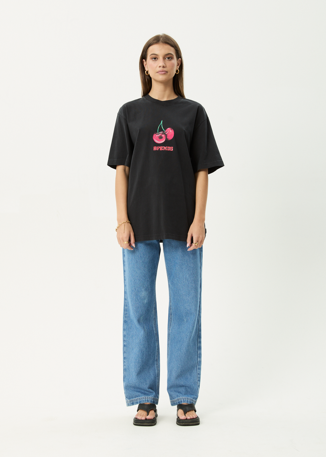 AFENDS M254004 ABIZA RETRO FIT TEE - AFENDS-M254004