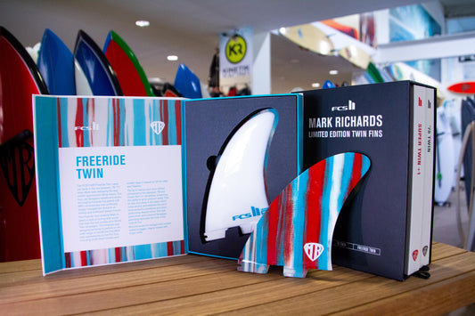 MARK RICHARDS LIMITED EDITION COLLECTORS TWIN FIN SET