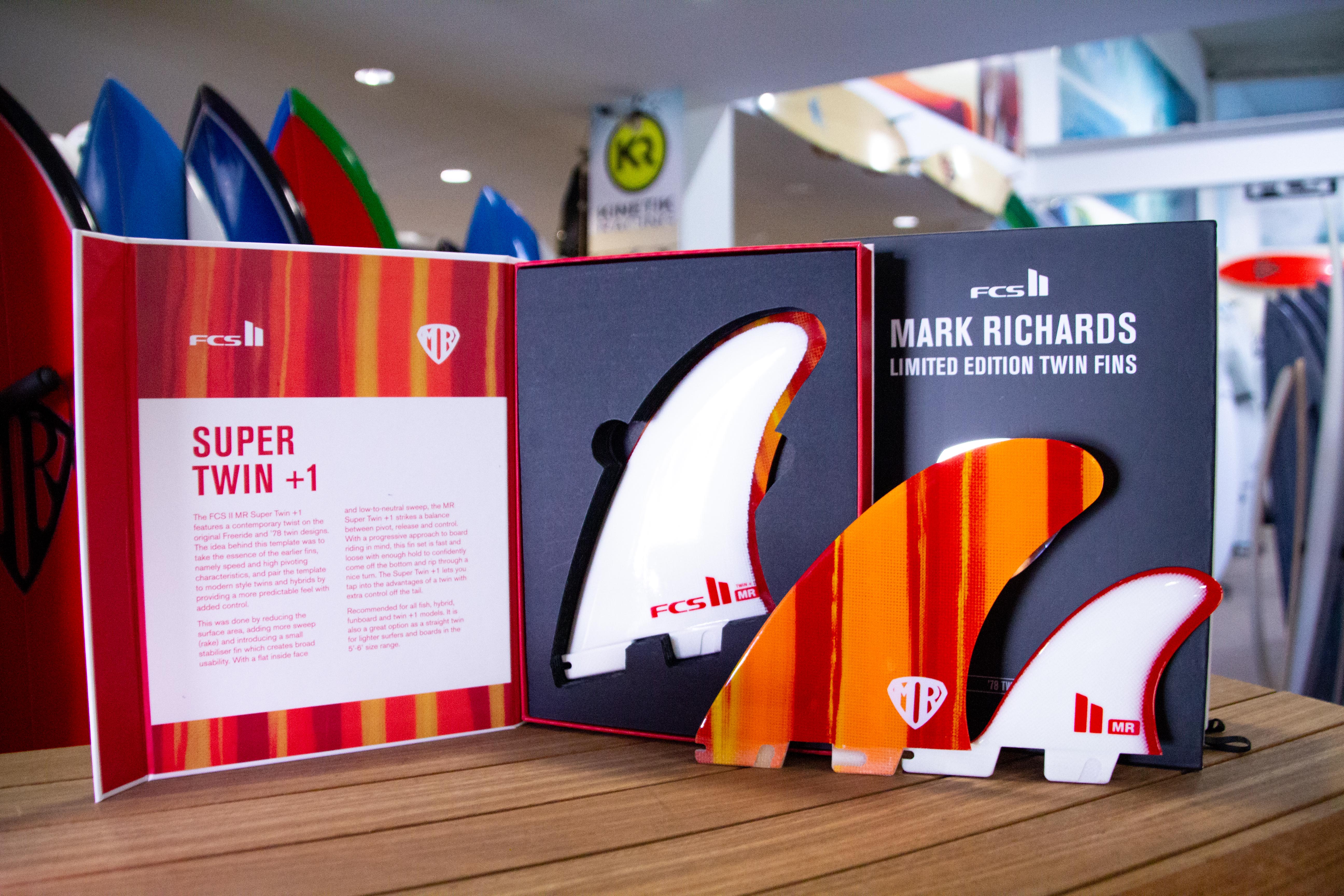 FCS 2 Mark Richards Limited Edition Collectors Twin Fin Box Set