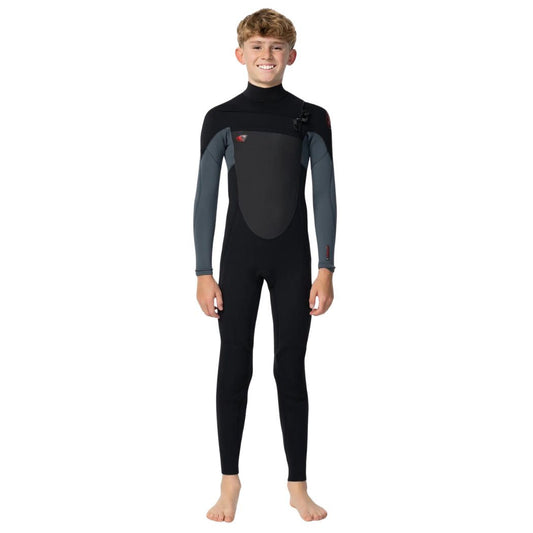 YOUTH DEFENDER 3/2MM CHEST ZIP STEAMER