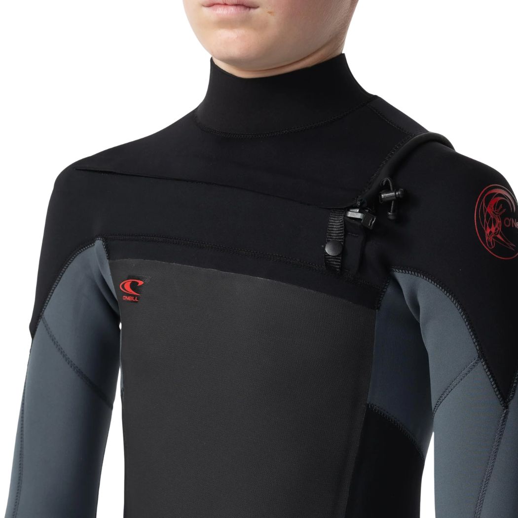 YOUTH DEFENDER 3/2MM CHEST ZIP STEAMER