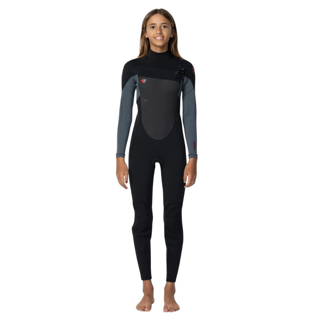 YOUTH DEFENDER 3/2MM CHEST ZIP STEAMER