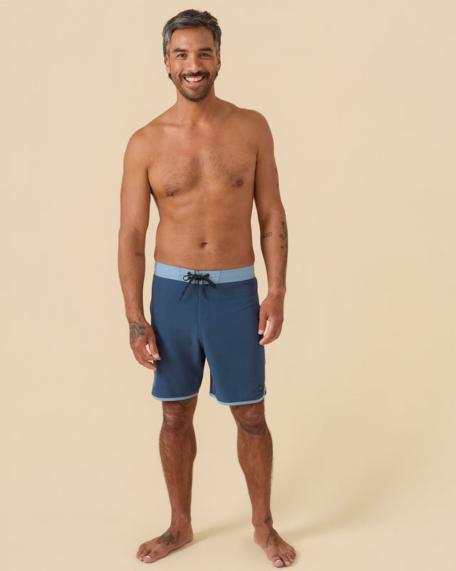 ALL TIME SCALLOP BOARDSHORTS