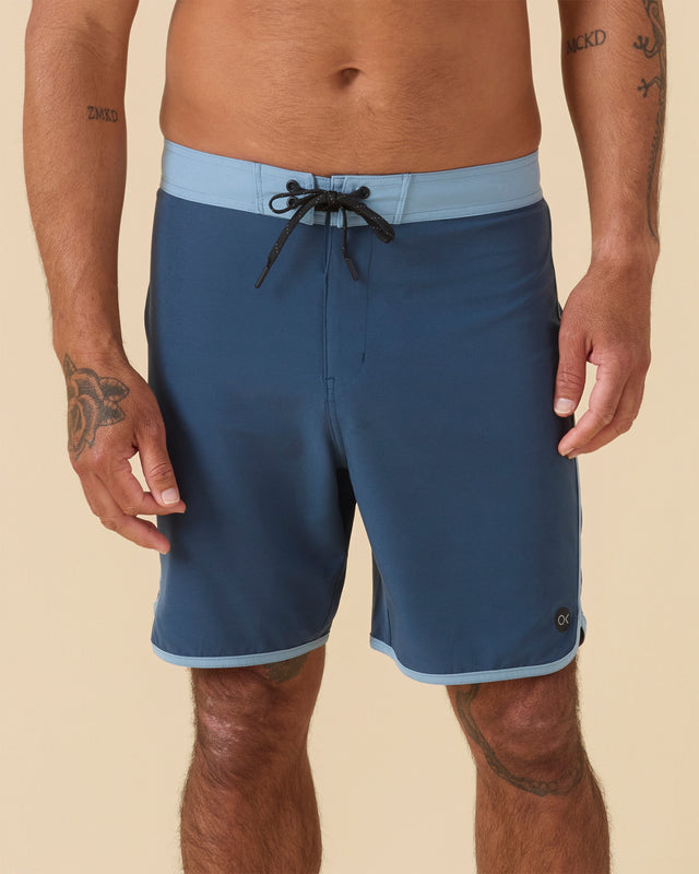 ALL TIME SCALLOP BOARDSHORTS