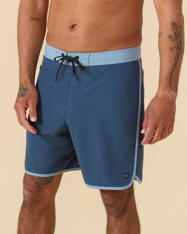 ALL TIME SCALLOP BOARDSHORTS