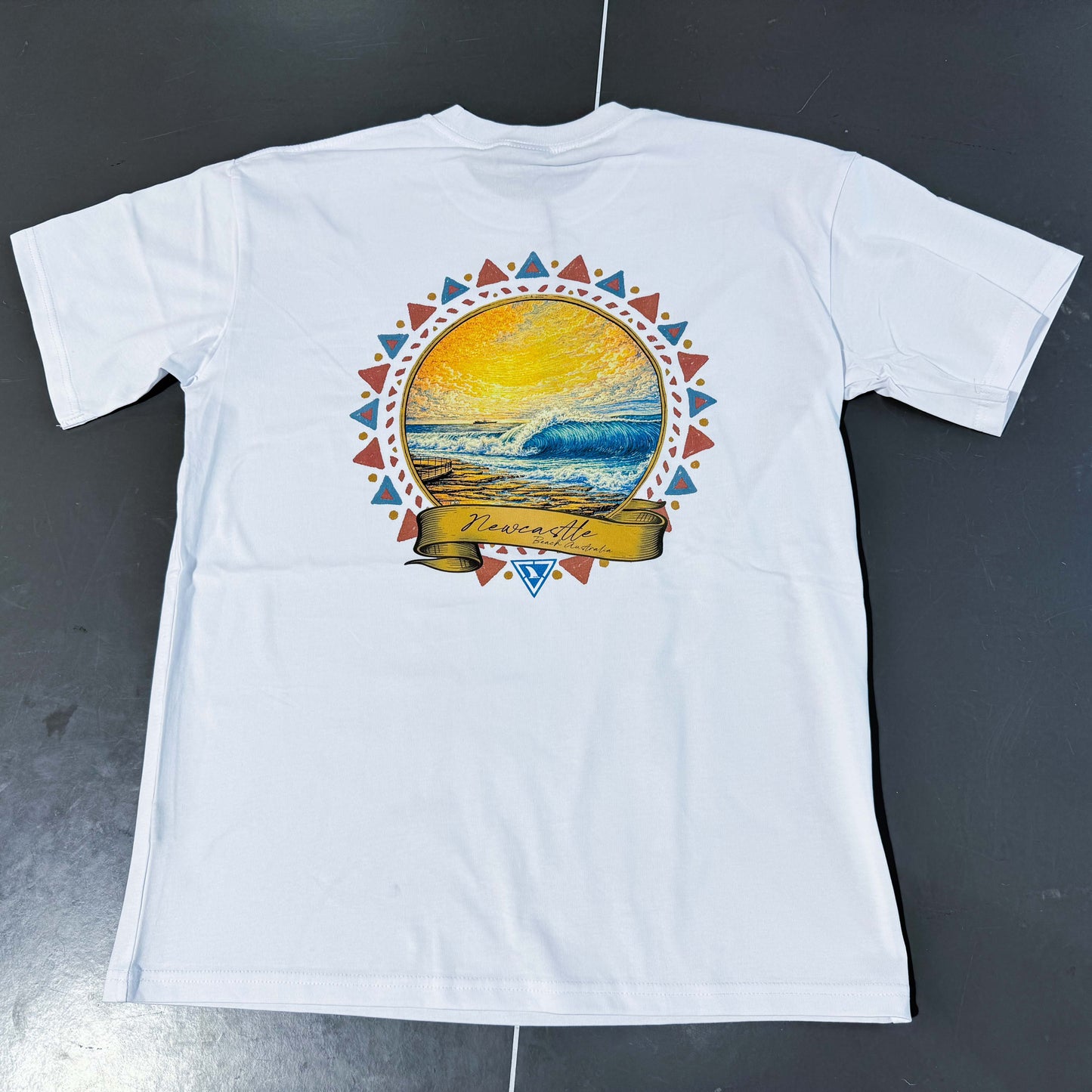 NEWCASTLE HAND DRAWN TEE