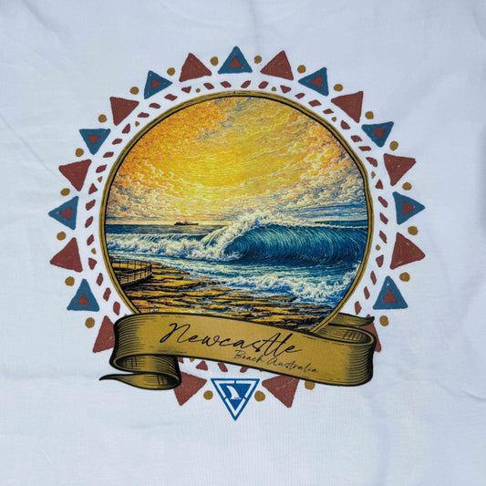 NEWCASTLE HAND DRAWN TEE