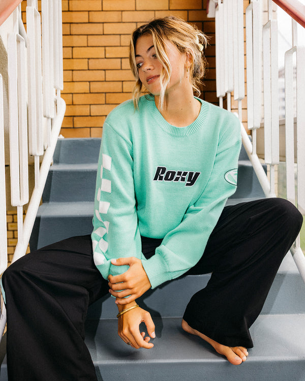 SURF90 CREW NECK KNITTED SWEATER