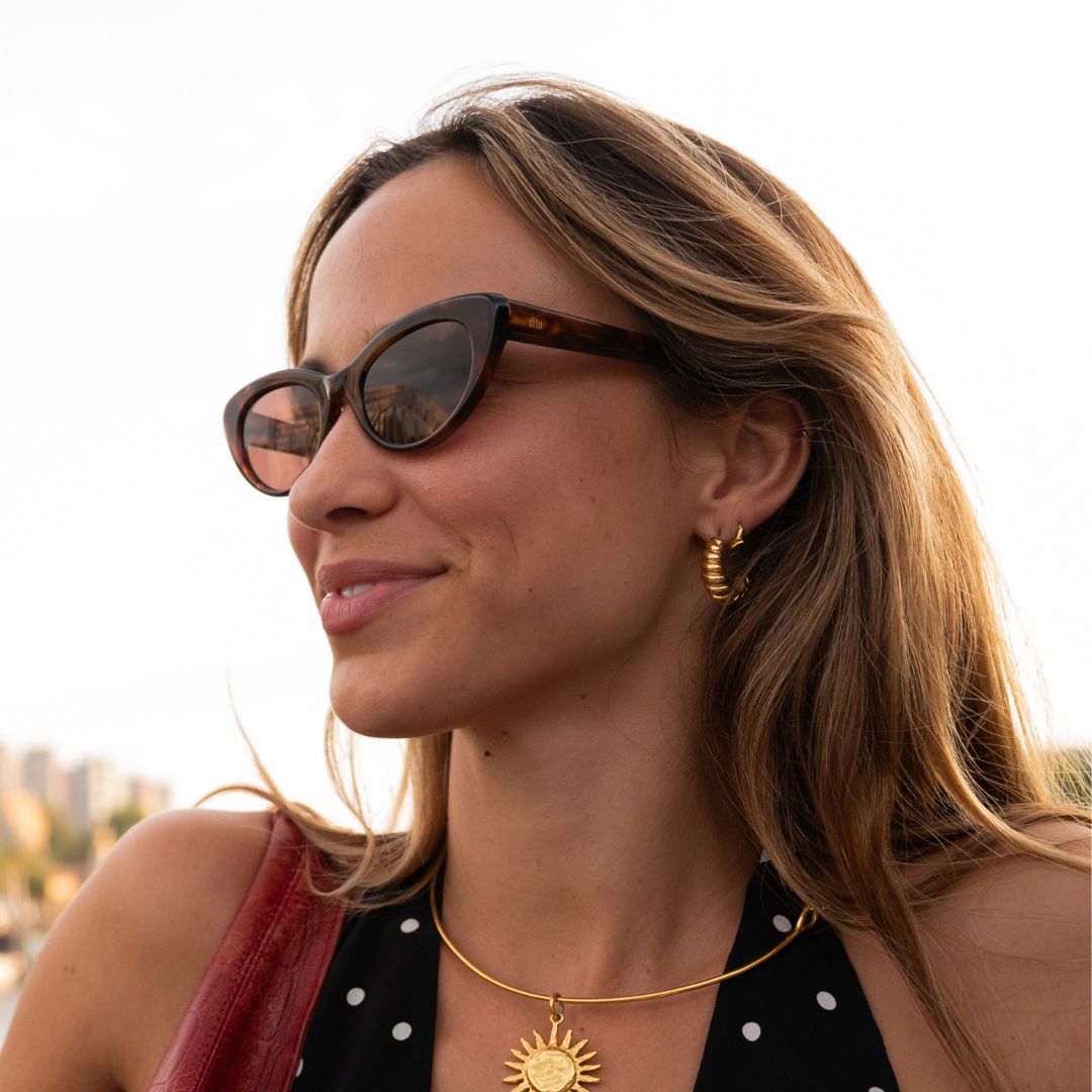 SIENA BURNT ORANGE TORT/COFFEE BROWN