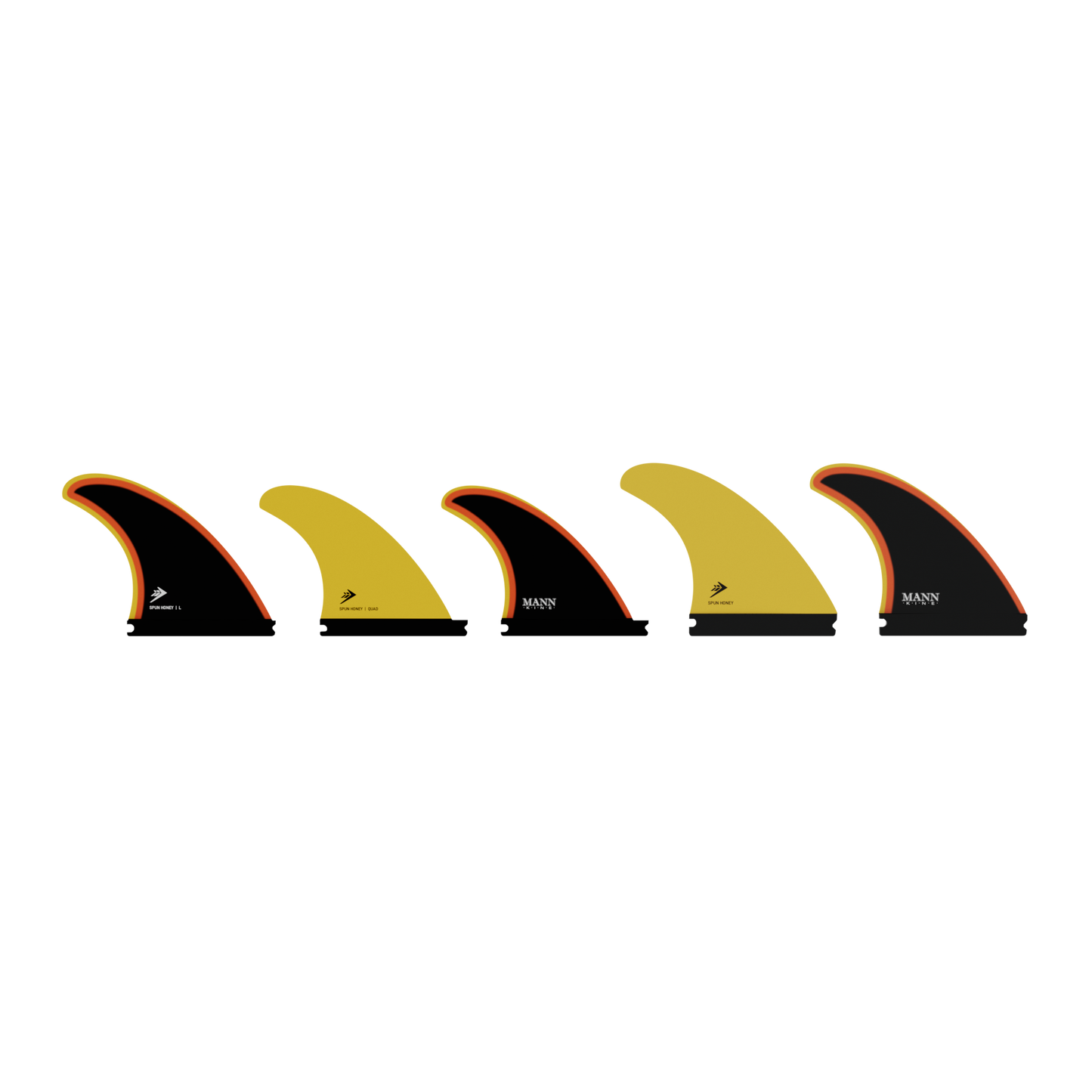 SPUN HONEY 5-FIN FUTURES SET