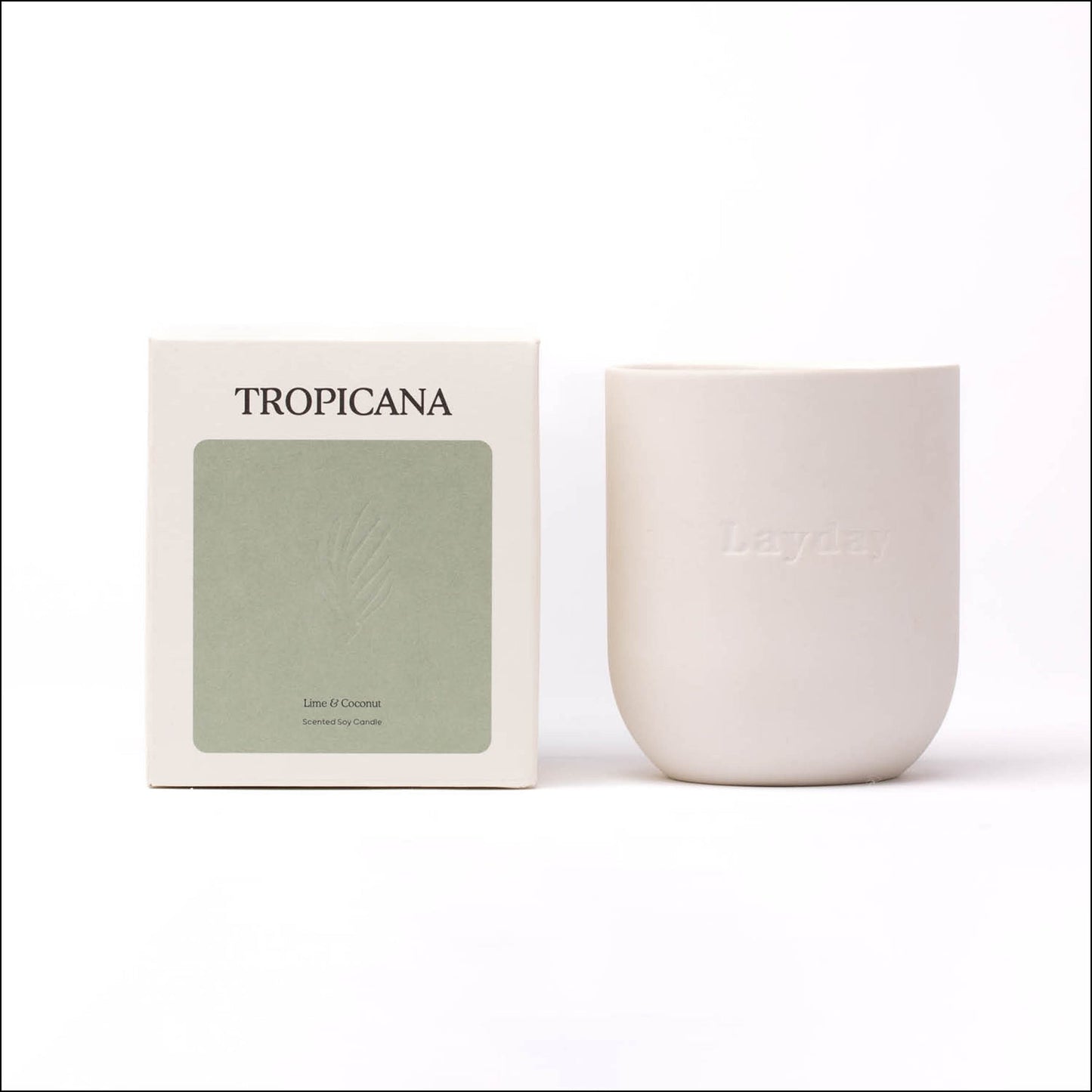 TROPICANA CANDLE - LIME & COCONUT