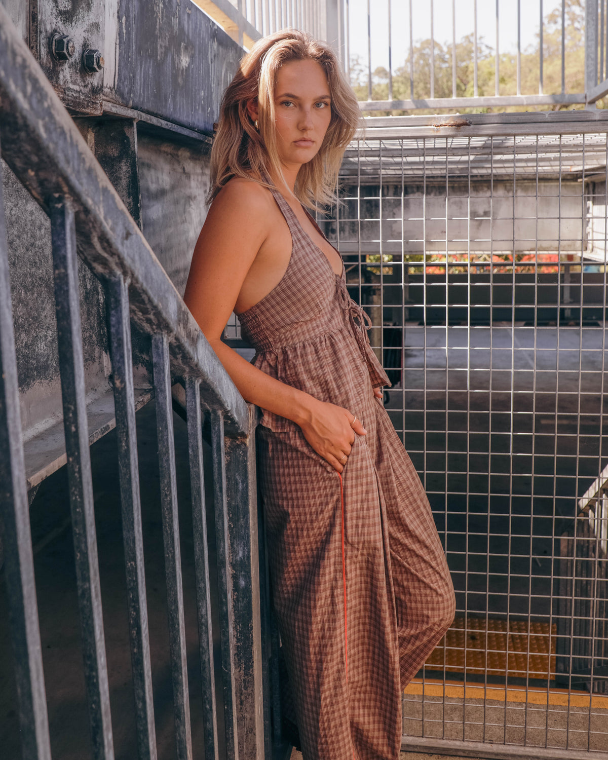 CHECKER PANT