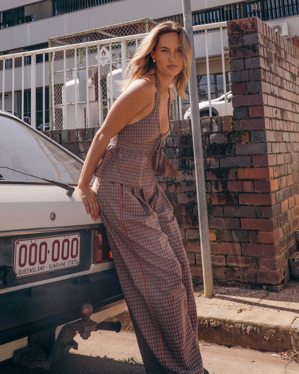 CHECKER PANT