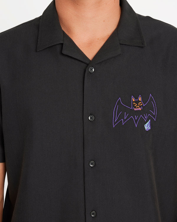 FEATURED ARTIST OZZY WOVEN SHORT SLEEVE SHIRT