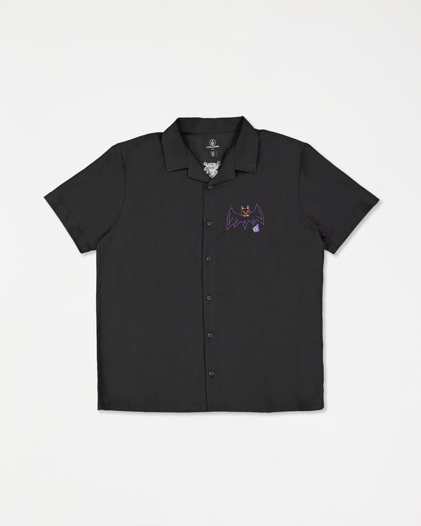 FEATURED ARTIST OZZY WOVEN SHORT SLEEVE SHIRT