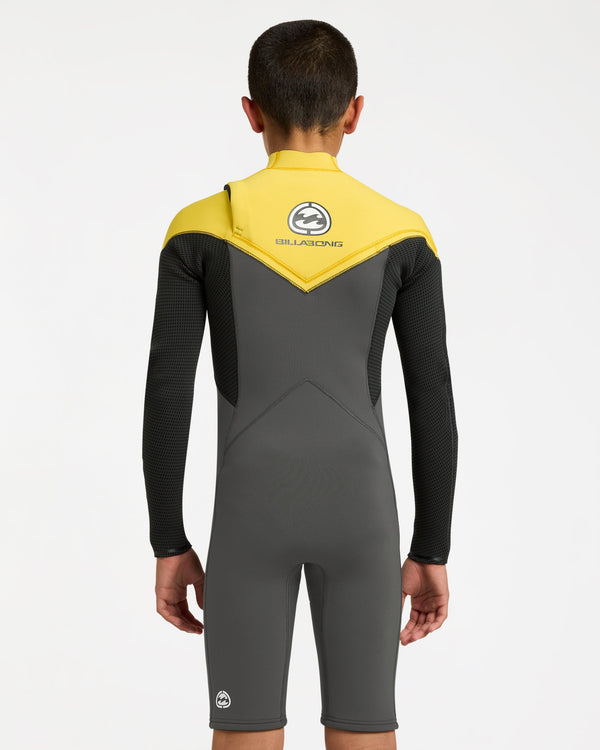 BOYS ABSOLUTE ULTRA 2/2MM CHEST ZIP LONG SLEEVE SPRINGSUIT