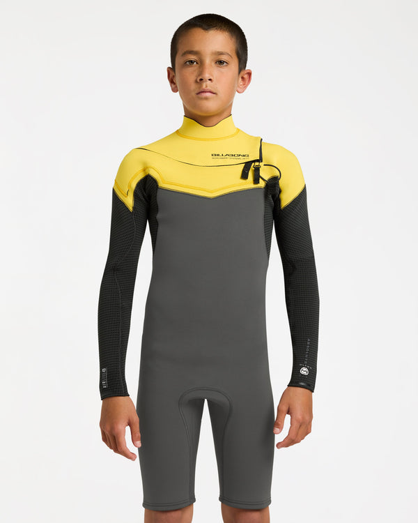 BOYS ABSOLUTE ULTRA 2/2MM CHEST ZIP LONG SLEEVE SPRINGSUIT